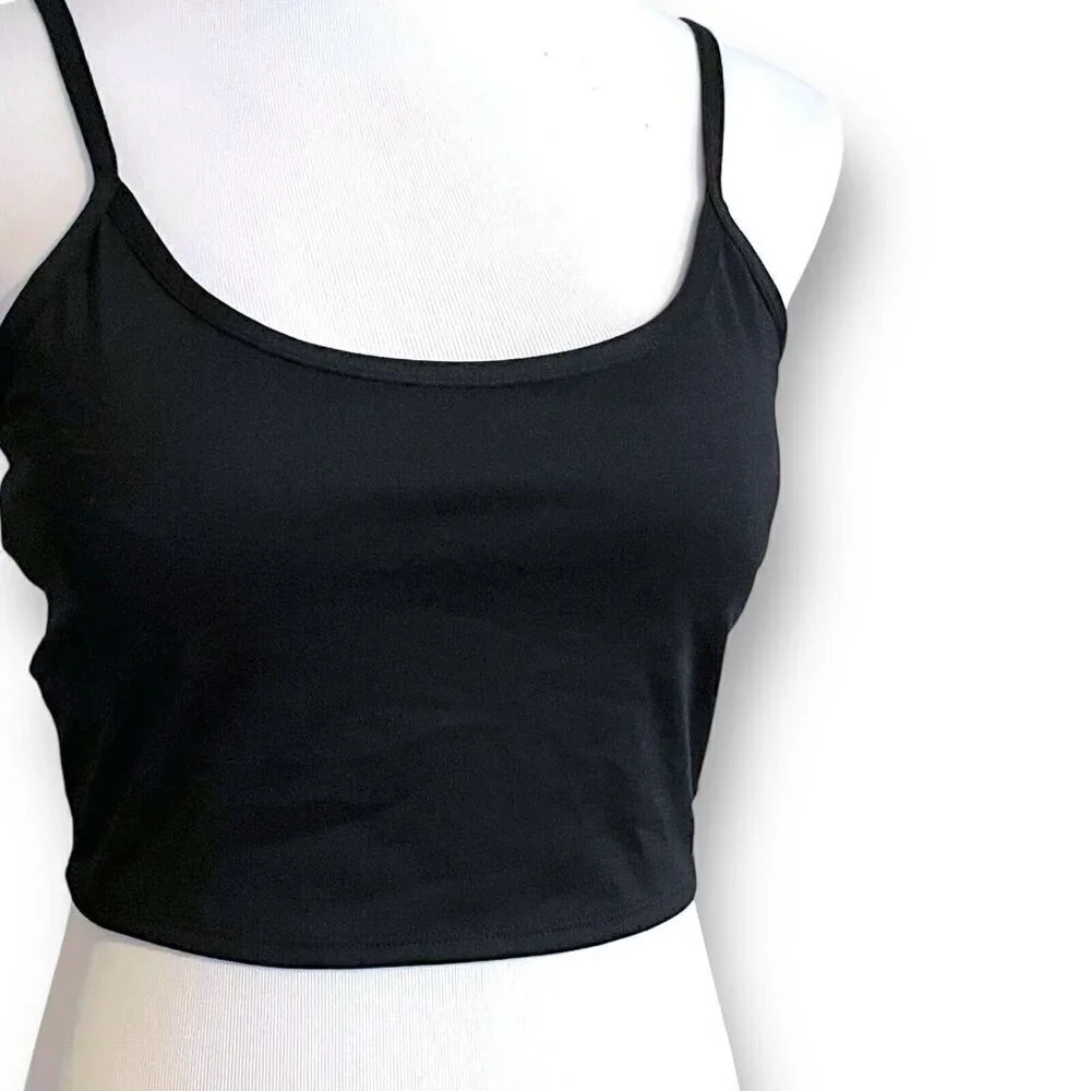 Victorias Secret PINK Chloe x Halle Ultimate Lightly Lined Crop Sports Bra Sz M